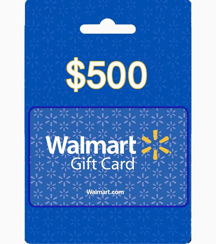 $500 Walmart Gift Card